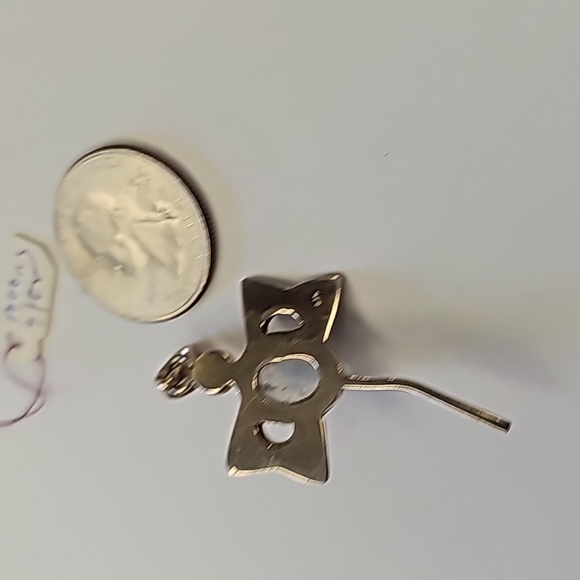 New Moonstone Dragonfly pendant in sterling - Picture 3 of 6